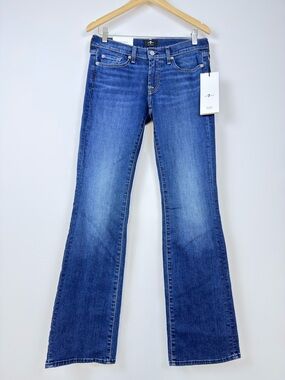 7 For All Mankind Bootcut Jeans Size 28 NWT The Original Bootcut